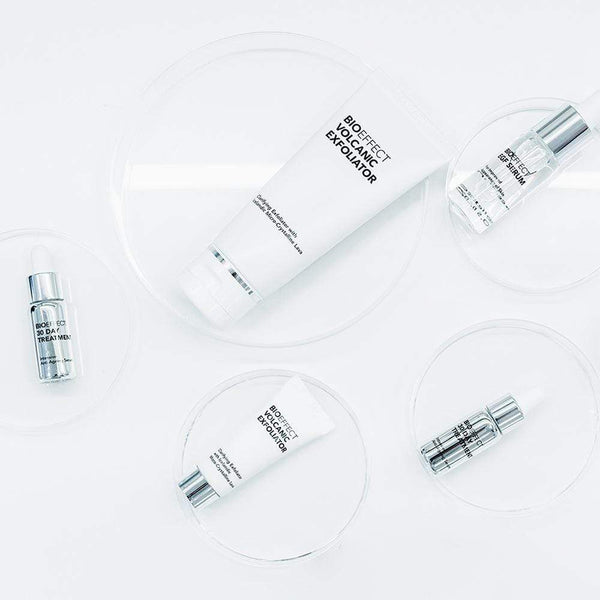 BIOEFFECT Volcanic Exfoliator, EGF Skincare Serum & 30 Day Treatment 